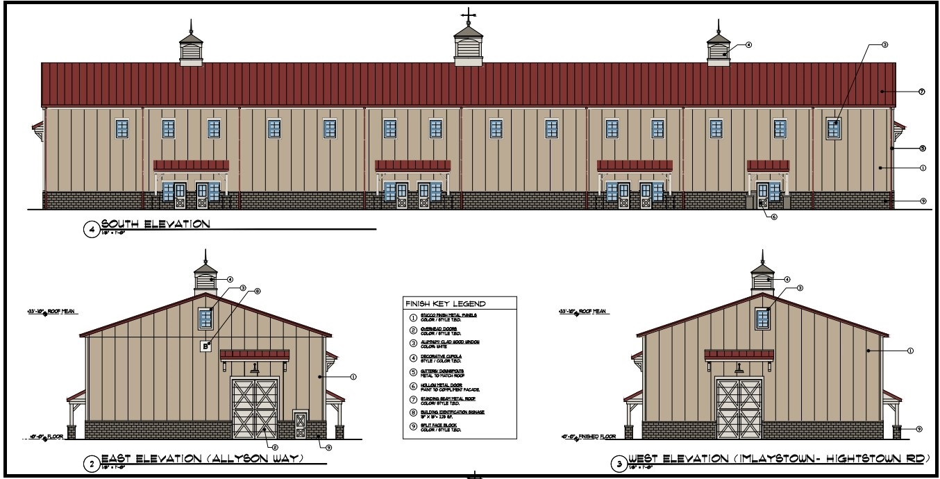 Approved Flex/Industrial site:  $33.53sf – 195, Upper Freehold