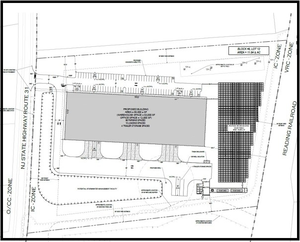 108,000-Approved Site:  Route 31 Hopewell/Pennington-12 acres
